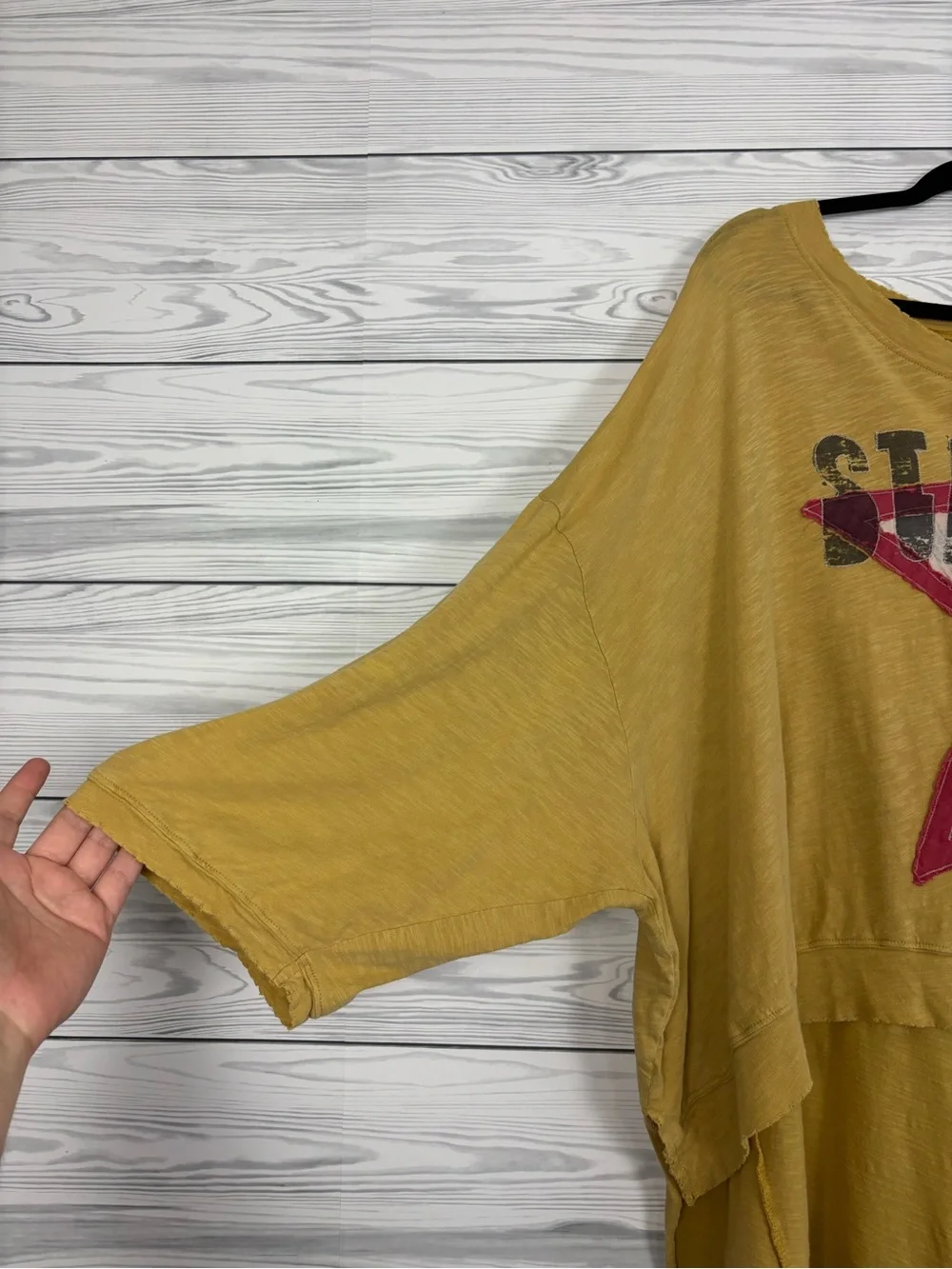 Magnolia Pearl marigold moon top boho one size